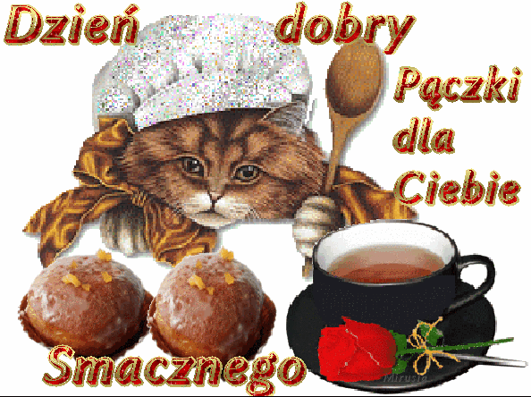 Dzień dobry pączki dla Cebie